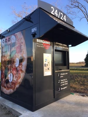 Bergamo pizzas distributeur automatique de pizzas Foodtech france Gagner du temps et de l argent 2020