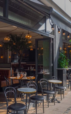 terrasse de restaurant